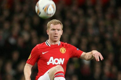 Paul Scholes at Courts
