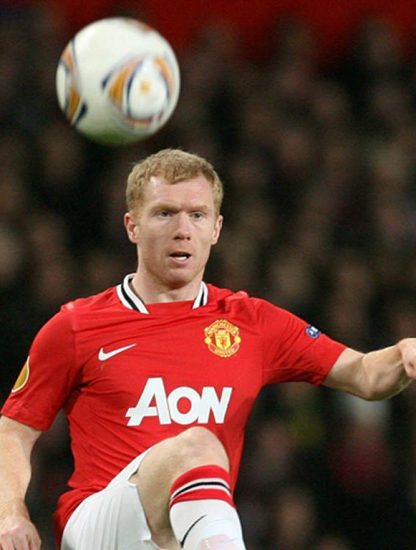 Paul Scholes at Courts