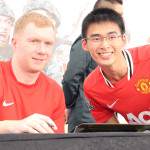 Paul Scholes in Singapore