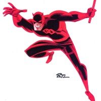 Bruce Timm Daredevil