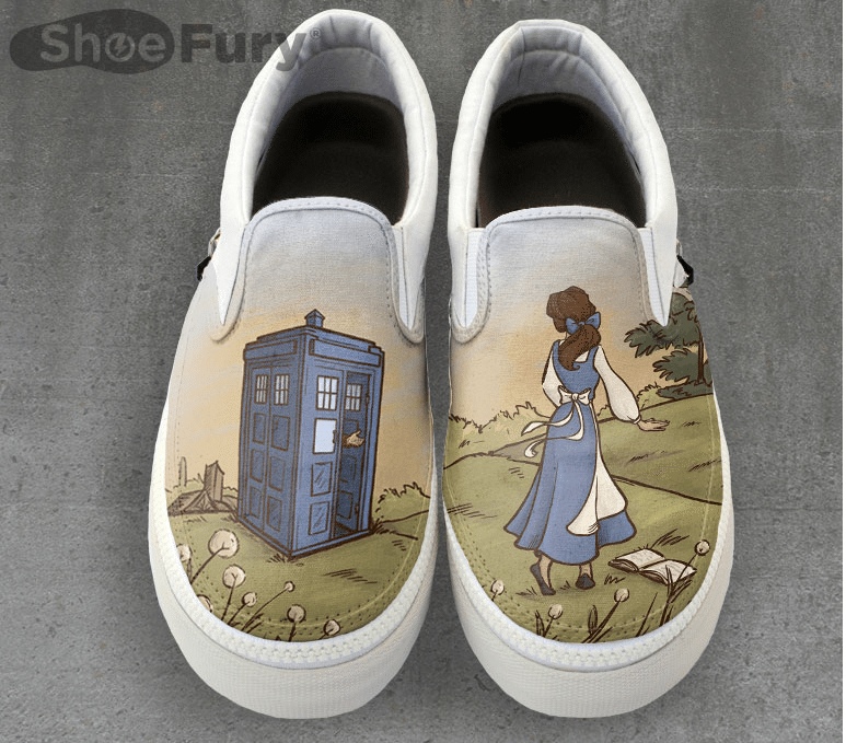 Doctor Who Sneakers top