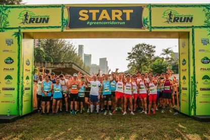 Green Corridor Run feature