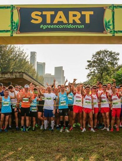 Green Corridor Run feature