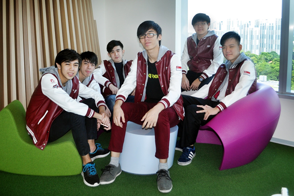 The team from Republic Polytechnic, Singapore