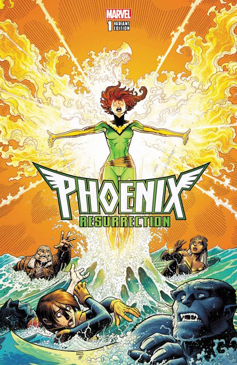 Phoenix Resurrection Cover - Arthur Adams Variant