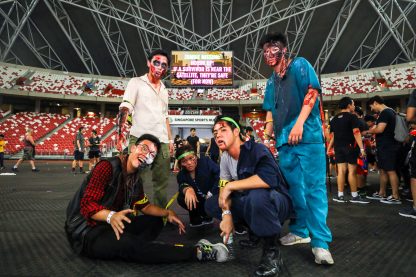 The Zombies of Zedtown at Zedtown Asia Battle for Singapore