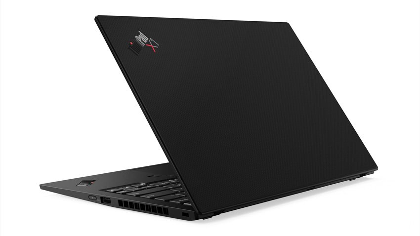 07_ThinkPad_X1_Gen_8_Carbon_Fibre_A_Cover_Hero_Rear_Facing_Left