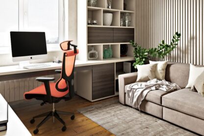 The ErgoTune Supreme in Coral Pink