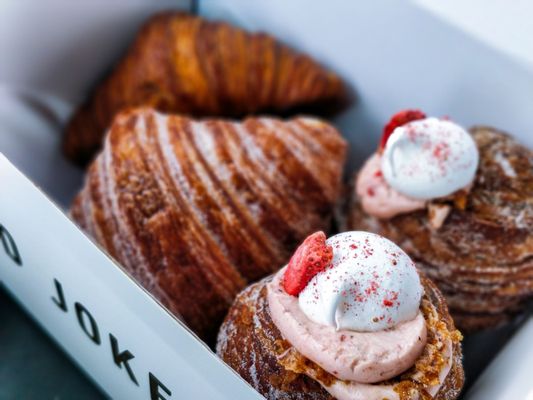 Croissants and Cruffins from Mr Holmes Bakehouse