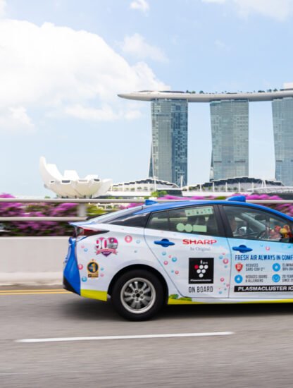 SHARP-Will-Roll-Out-Installation-Of-Its-Plasmacluster-Car-Air-Purifiers-in-Singapore-Taxis-feature