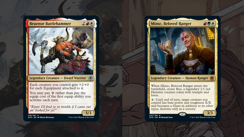 Characters such as Bruenor and Minsc stay true to their roots.