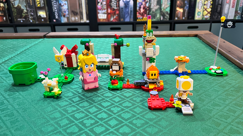 LEGO Super Mario Adventures with Peach Starter Course (71403) is the only set that comes with the LEGO Peach interactive figure.