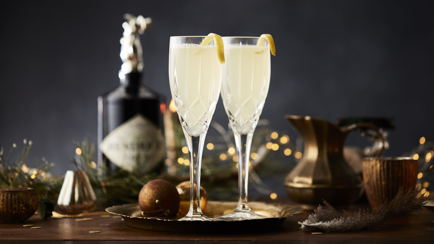 Hendrick's-French-75-Cocktail