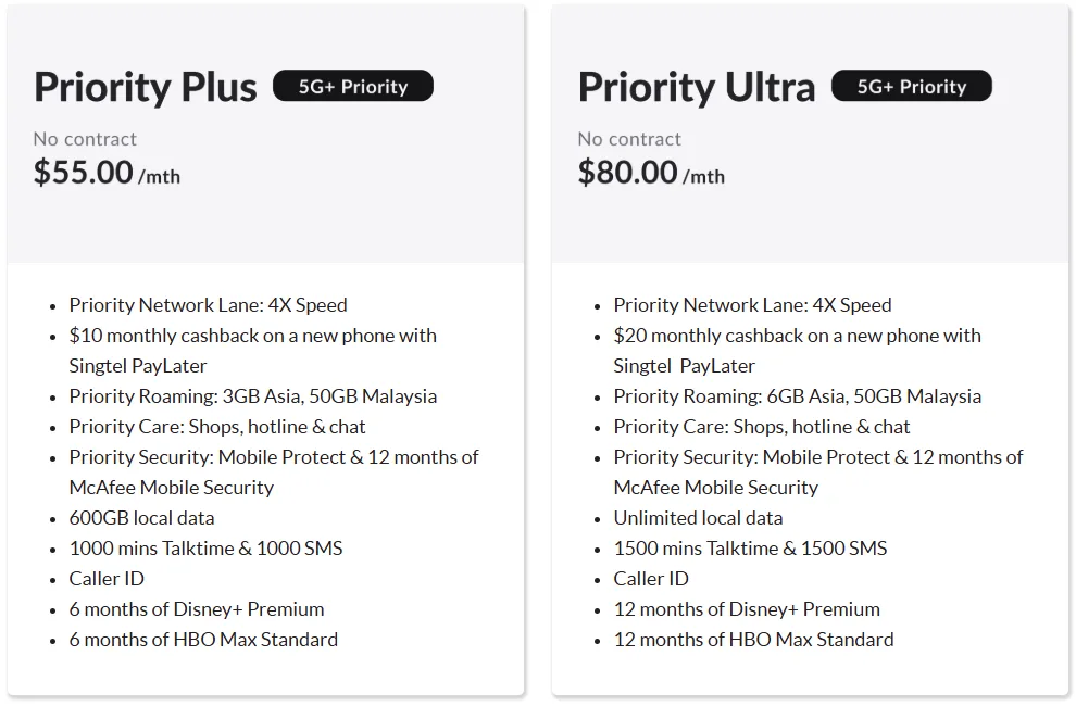 Priority Plus & Ultra