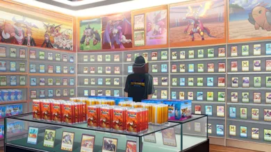 tcg card shop simulator display case purpose Custom Professional Retail TCG Display Case – HOBBYGUARD