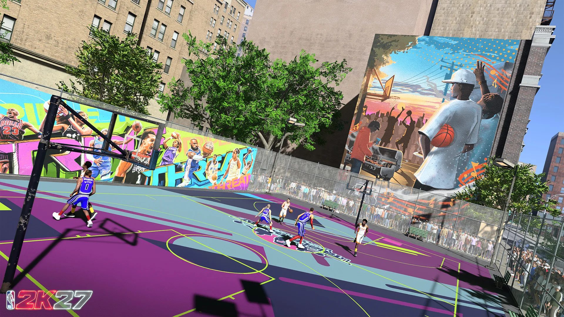 NBA 2K27 MyTEAM Triple Threat Online Court 2